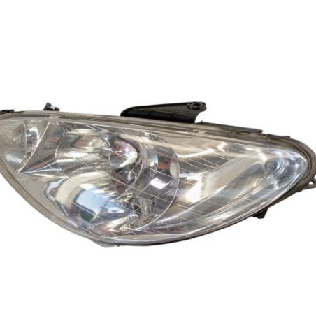 Optique avant principal gauche (feux)(phare) PEUGEOT 206