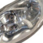 Optique avant principal gauche (feux)(phare) PEUGEOT 206