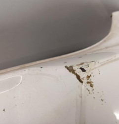 Pare choc arriere CITROEN C4 2 Photo n°5