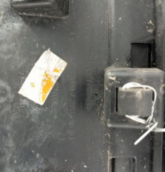 Baguette de porte avant droite RENAULT CLIO 4 Photo n°4