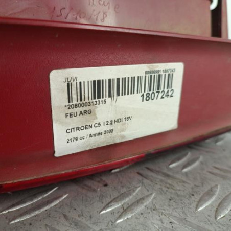 Feu arriere principal gauche (feux) CITROEN C5 1