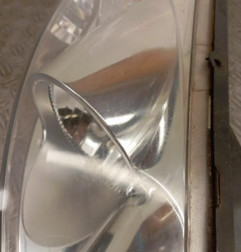 Optique avant principal droit (feux)(phare) PEUGEOT 206+ Photo n°4