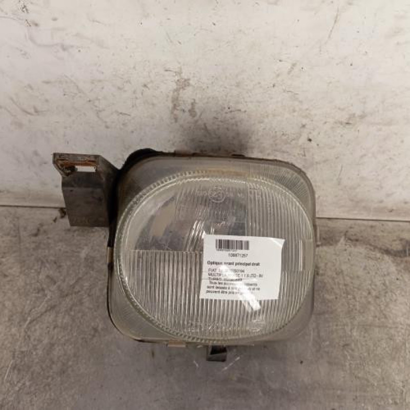 Optique avant principal droit (feux)(phare) FIAT MULTIPLA