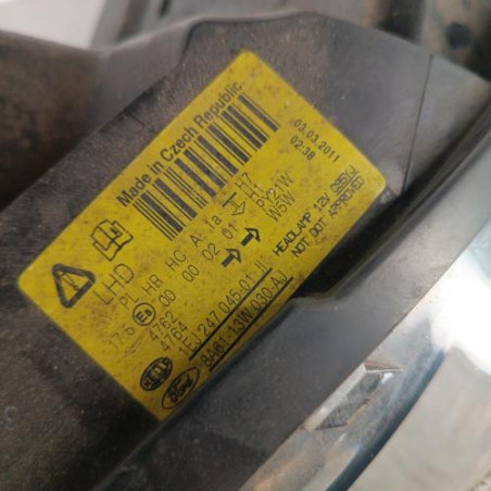 Optique avant principal gauche (feux)(phare) FORD FIESTA 6