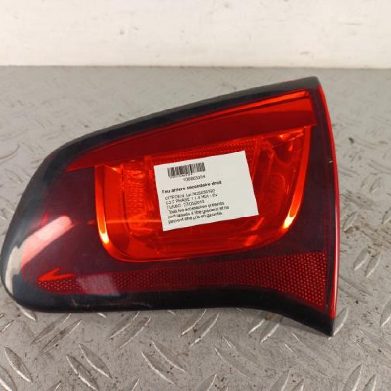 Feu arriere secondaire droit (feux) CITROEN C3 2
