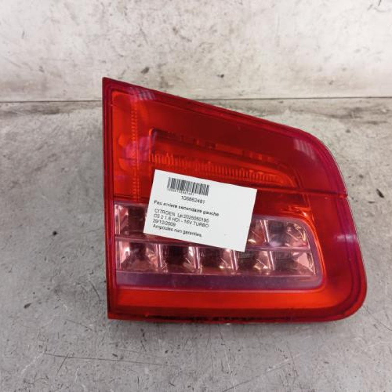 Feu arriere secondaire gauche (feux) CITROEN C5 2