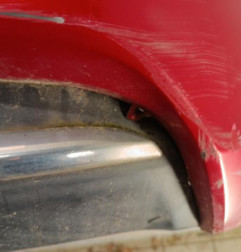 Pare choc arriere CITROEN C4 2 Photo n°4