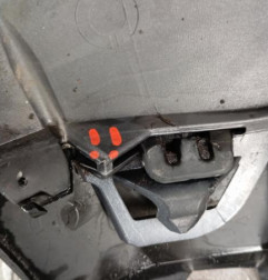 Pare choc arriere CITROEN C3 2 Photo n°7