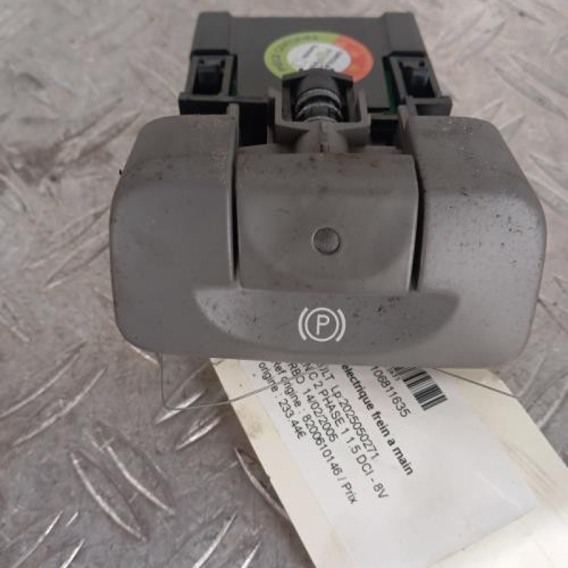 Poignee electrique frein a main RENAULT SCENIC 2