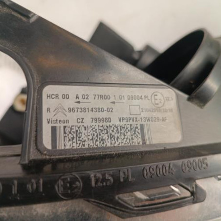 Optique avant principal droit (feux)(phare) CITROEN C3 2