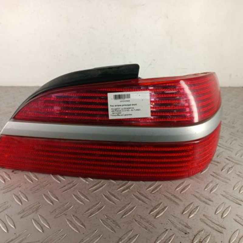 Feu arriere principal droit (feux) PEUGEOT 406 Feu arriere principal droit (feux) PEUGEOT 406