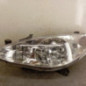 Optique avant principal gauche (feux)(phare) PEUGEOT 307