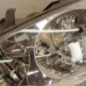 Optique avant principal gauche (feux)(phare) PEUGEOT 307