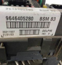 Boitier servitude moteur (BSM) PEUGEOT 307