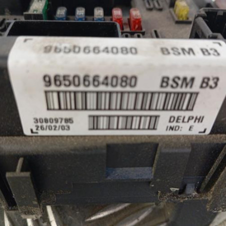 Boitier servitude moteur (BSM) PEUGEOT 206