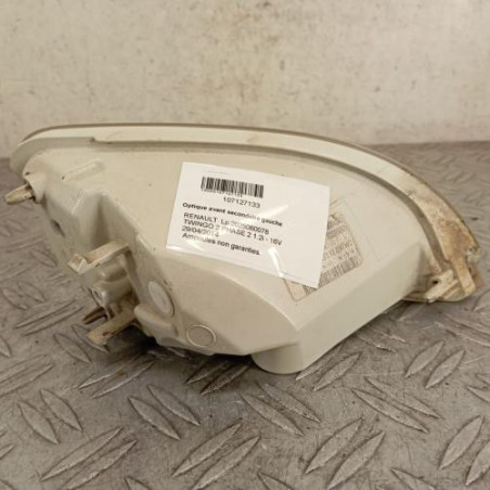 Optique avant secondaire gauche (feux)(clignotant) RENAULT TWINGO 2