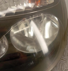 Optique avant principal gauche (feux)(phare) RENAULT CLIO 2