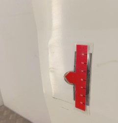 Porte laterale droit FIAT SCUDO 2 Photo n°3