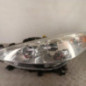 Optique avant principal gauche (feux)(phare) PEUGEOT 207