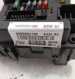 Boitier servitude moteur (BSM) PEUGEOT 206 Photo n°3