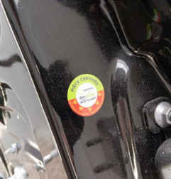 Porte arriere gauche RENAULT ZOE 2 Photo n°6