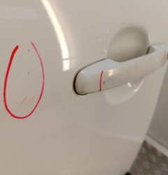 Porte avant gauche PEUGEOT 108