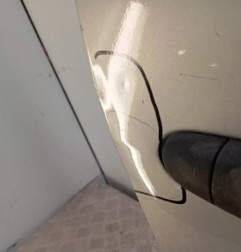 Porte avant droit RENAULT MODUS Photo n°7