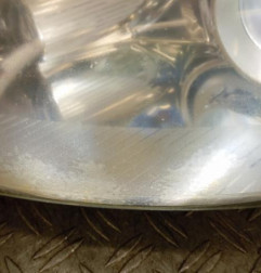 Optique avant principal gauche (feux)(phare) PEUGEOT 407