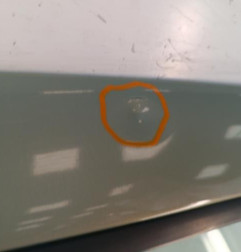 Porte avant gauche RENAULT CLIO 2 Photo n°9