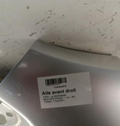 Aile avant droit OPEL MERIVA B Photo n°7