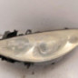 Optique avant principal gauche (feux)(phare) PEUGEOT 307