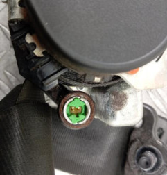 Ceinture avant gauche FORD FOCUS 3 Photo n°4