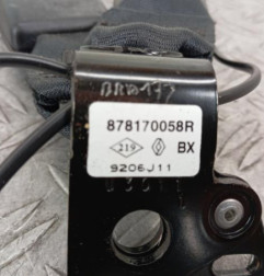 Attache ceinture arriere gauche RENAULT CLIO 4 Photo n°3