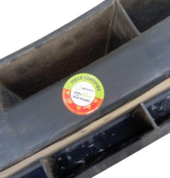 Absorbeur de pare choc arriere RENAULT CLIO 3 Photo n°4