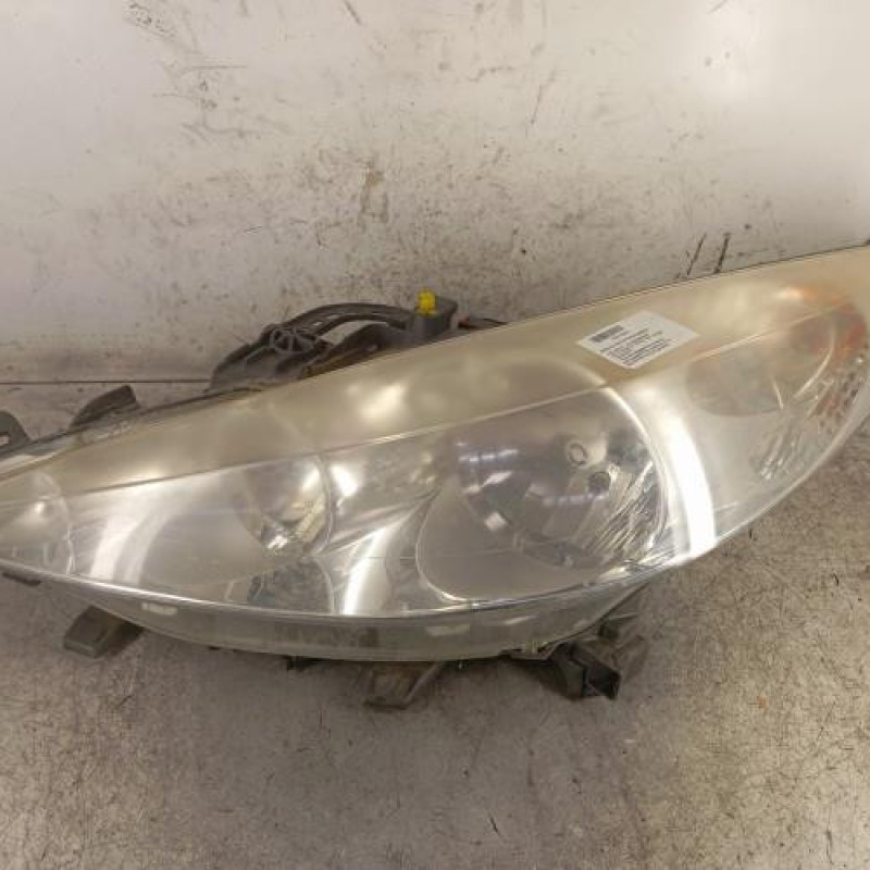 Optique avant principal gauche (feux)(phare) PEUGEOT 207