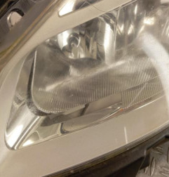 Optique avant principal gauche (feux)(phare) RENAULT CLIO 3 Photo n°3