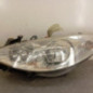 Optique avant principal gauche (feux)(phare) PEUGEOT 307