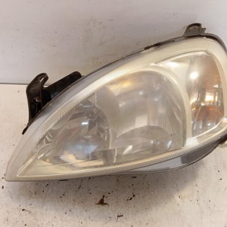 Optique avant principal gauche (feux)(phare) OPEL CORSA C Photo n°1
