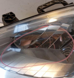 Optique avant principal gauche (feux)(phare) CITROEN BERLINGO 2