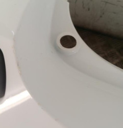 Pare choc arriere RENAULT CLIO 3 Photo n°3