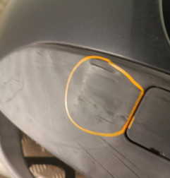 Pare choc arriere RENAULT SCENIC 3 Photo n°5