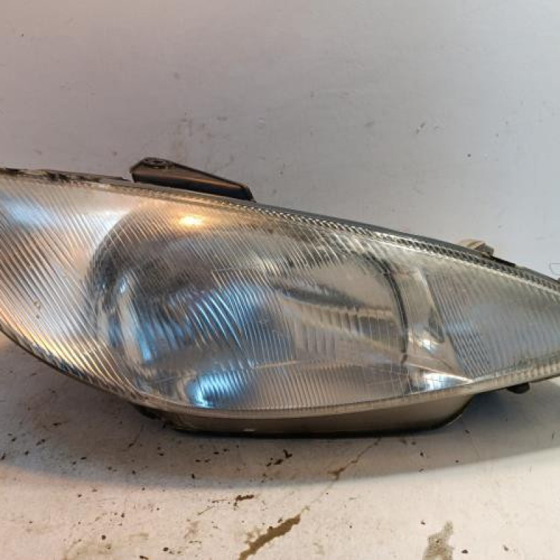 Optique avant principal droit (feux)(phare) PEUGEOT 206