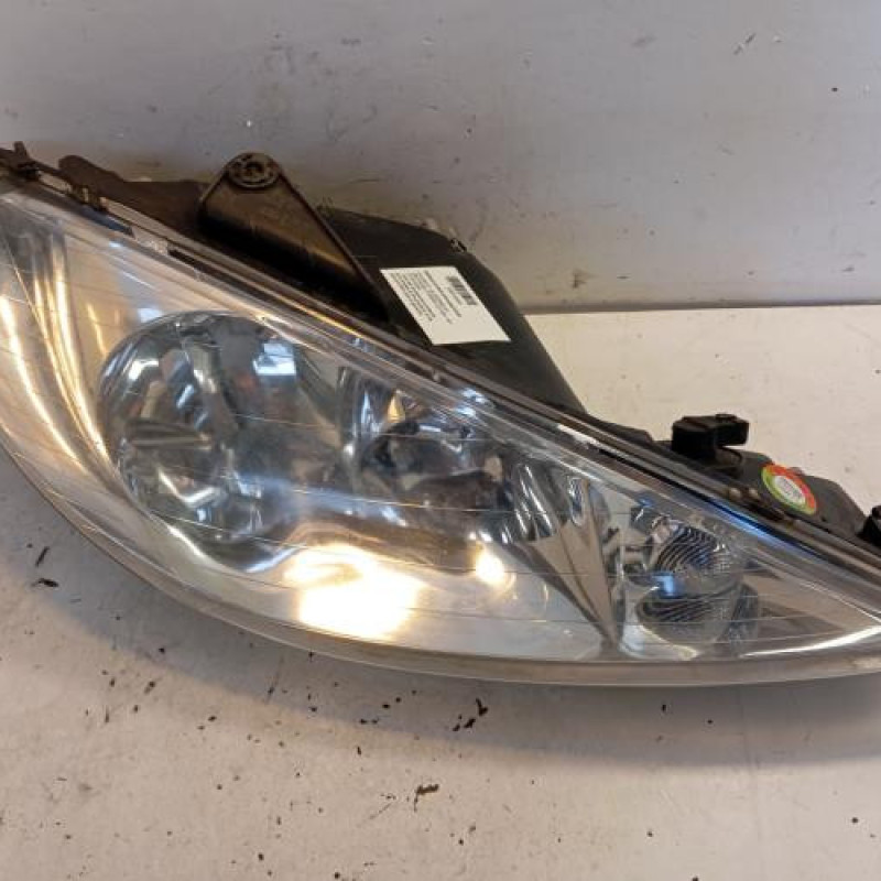 Optique avant principal droit (feux)(phare) PEUGEOT 206