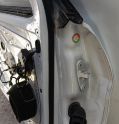 Porte avant gauche MERCEDES CLASSE GLK 204 Photo n°5