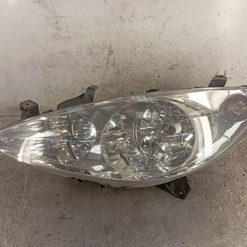Optique avant principal gauche (feux)(phare) PEUGEOT 307