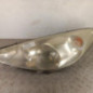 Optique avant principal gauche (feux)(phare) PEUGEOT 206+