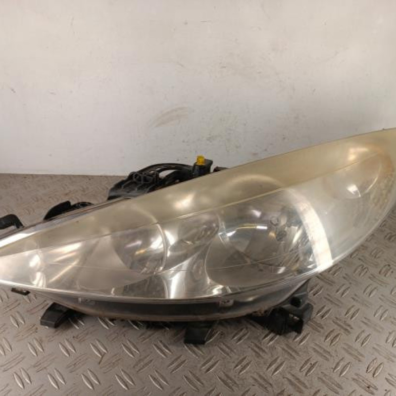 Optique avant principal gauche (feux)(phare) PEUGEOT 207