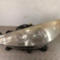 Optique avant principal gauche (feux)(phare) PEUGEOT 207