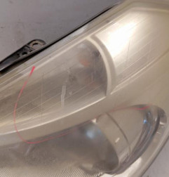 Optique avant principal gauche (feux)(phare) RENAULT CLIO 3