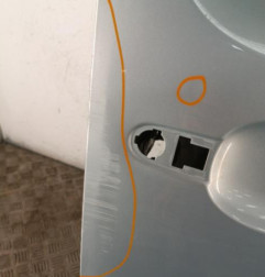 Porte avant droit RENAULT KANGOO 2 Photo n°3